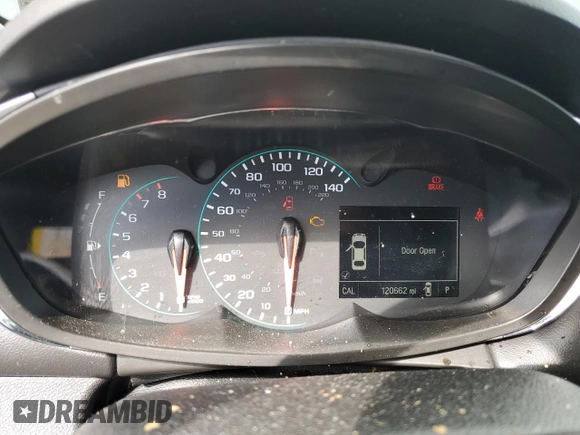 2017 Chevrolet Trax LT with VIN 3GNCJPSB0HL246165, listed as a Copart auction lot 53294025 with 120,662 mi miles and Salvage Title. Bid and sale history available at carsss.com. Image 9.
