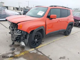 2021 Jeep Renegade Latitude with VIN ZACNJDBB2MPM58595, listed as a IAAI auction lot 41544532 with 35,047 mi miles. Bid and sale history available at carsss.com. Image 19.