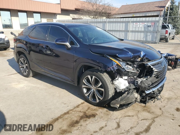 2017 Lexus RX with VIN 2T2BZMCA5HC131903, listed as a Copart auction lot 50309745 with 110,370 mi miles and Salvage Title. Bid and sale history available at carsss.com. Image 4.