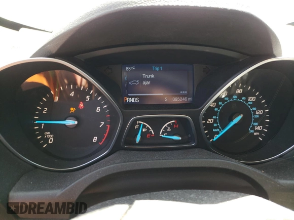 2015 Ford Escape SE with VIN 1FMCU0G78FUA44023, listed as a Copart auction lot 54220805 with 95,246 mi miles and Clean Title. Bid and sale history available at carsss.com. Image 9.