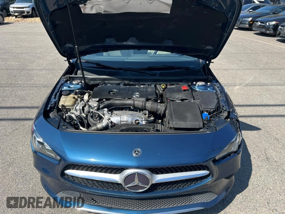 2020 Mercedes-Benz CLA 250 with VIN W1K5J4GB6LN081617, listed as a Copart auction lot 55028495 with 96,831 mi miles and Clean Title. Bid and sale history available at DreamBid. Image 8.