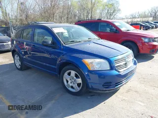2009 Dodge Caliber SXT with VIN 1B3HB48A69D182196, listed as a IAAI auction lot 41917982 with 173,064 mi miles and . Bid and sale history available at carsss.com. Image 1.