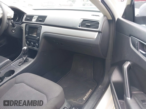 2016 Volkswagen Passat S with VIN 1VWAT7A32GC031172, listed as a IAAI auction lot 42231645 with 112,974 mi miles and . Bid and sale history available at DreamBid. Image 5.