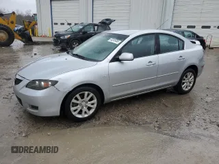 2007 Mazda Mazda3 i Sport with VIN JM1BK32F471705135, listed as a Copart auction lot 44245465 with 236,041 mi miles and Salvage Title. Bid and sale history available at carsss.com. Image 1.