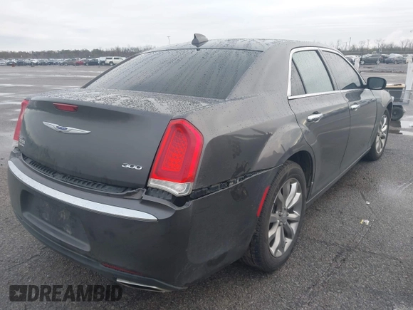 2019 Chrysler 300 Limited with VIN 2C3CCAKG5KH594978, listed as a IAAI auction lot 41261006 with 184,890 mi miles. Bid and sale history available at carsss.com. Image 4.
