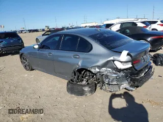 2023 BMW 3 Series 330e xDrive with VIN 3MW39FS07P8D00974, listed as a Copart auction lot 84912304 with 18,879 mi miles and Salvage Title. Bid and sale history available at carsss.com. Image 2.
