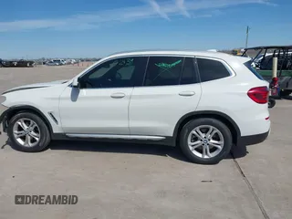 2020 BMW X3 sDrive30i with VIN 5UXTY3C00LLU71540, listed as a IAAI auction lot 41718918 with 91,501 mi miles. Bid and sale history available at carsss.com. Image 14.