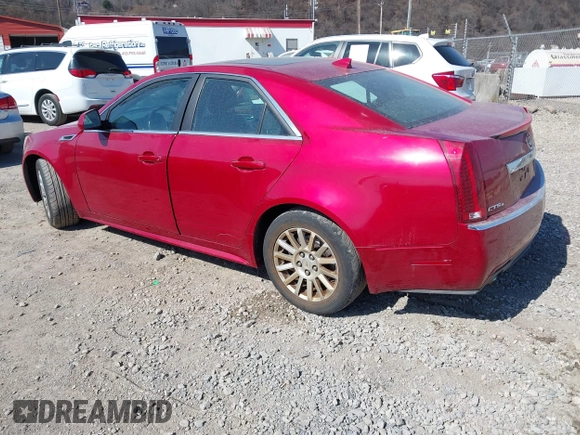 2011 Cadillac CTS Sedan Luxury with VIN 1G6DG5EY8B0166488, listed as a IAAI auction lot 41791240 with 90,304 mi miles. Bid and sale history available at carsss.com. Image 3.