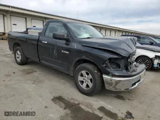 2009 Dodge Ram 1500 SLT with VIN 1D3HB16P49J516352, listed as a Copart auction lot 41582694 with 0 mi miles and Non Repairable. Bid and sale history available at carsss.com. Image 4.