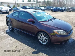2010 Scion tC with VIN JTKDE3B79A0309944, listed as a IAAI auction lot 41784246 with 278,483 mi miles. Bid and sale history available at carsss.com. Image 1.