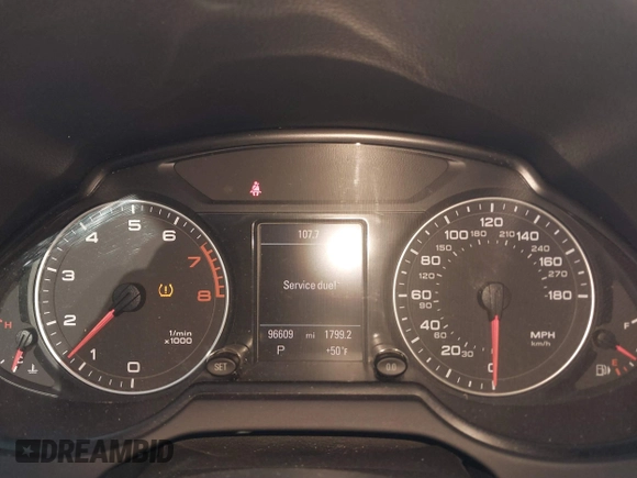 2011 Audi Q5 3.2L Premium Plus with VIN WA1DKAFP0BA013294, listed as a IAAI auction lot 41296063 with 96,609 mi miles. Bid and sale history available at carsss.com. Image 7.
