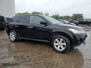 2006 Nissan Murano SE with VIN JN8AZ08W86W522906, listed as a Copart auction lot 66041644 with 239,073 mi miles and Salvage Title. Bid and sale history available at carsss.com. Image 4.