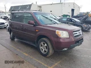 2007 Honda Pilot EX-L with VIN 2HKYF18547H533084, listed as a IAAI auction lot 41729988 with 199,886 mi miles and . Bid and sale history available at DreamBid. Image 1.