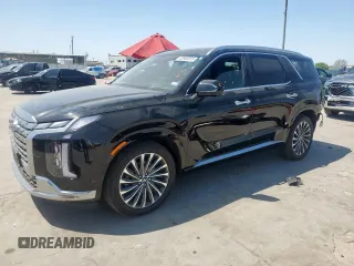 2024 Hyundai Palisade Calligraphy z VIN KM8R7DGE4RU658515, wystawiony jako Copart lot #52968015 z przebiegiem 21 099 mil mil oraz Szkoda całkowita • Salvage title. Historia ofert i sprzedaży dostępna na DreamBid. Obrazek 1.