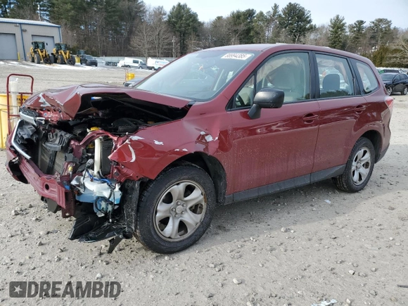 2017 Subaru Forester with VIN JF2SJAAC3HG499417, listed as a Copart auction lot 88994385 with 91,914 mi miles and Salvage title. Bid and sale history available at DreamBid. Image 1.