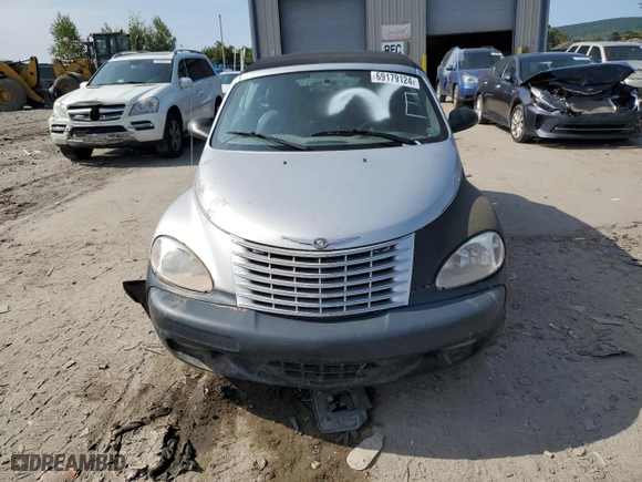 2005 Chrysler PT Cruiser GT with VIN 3C3AY75S35T525617, listed as a Copart auction lot 69179124 with 0 mi miles and Salvage Title. Bid and sale history available at carsss.com. Image 5.
