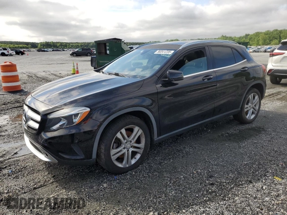 2015 Mercedes-Benz GLA 250 z VIN WDCTG4GB0FJ074684, wystawiony jako Copart lot #56341235 z przebiegiem 114 814 mil mil oraz Czysty tytuł • Clean title. Historia ofert i sprzedaży dostępna na DreamBid. Obrazek 1.