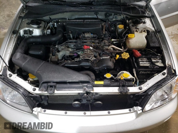 2004 Subaru Legacy L with VIN 4S3BH625847304896, listed as a Copart auction lot 80232524 with 192,906 mi miles and Salvage title. Bid and sale history available at DreamBid. Image 11.
