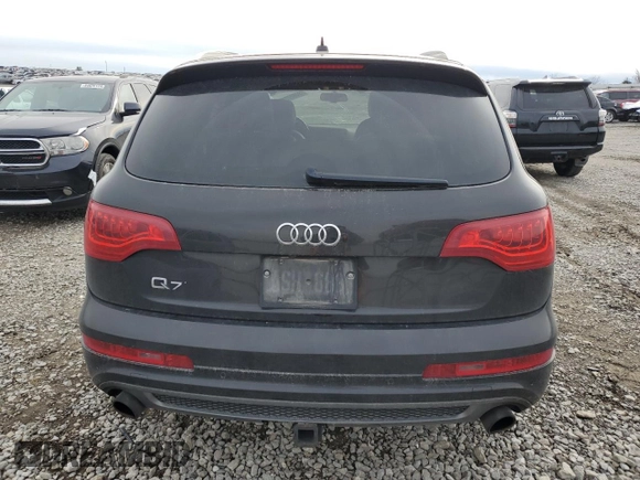 2013 Audi Q7 3.0T S line Prestige with VIN WA1DGAFE4DD010626, listed as a Copart auction lot 84907214 with 158,521 mi miles and Salvage Title. Bid and sale history available at carsss.com. Image 6.
