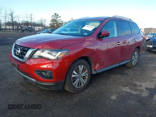 2017 Nissan Pathfinder SL with VIN 5N1DR2MM1HC695630, listed as a IAAI auction lot 41853343 with 91,791 mi miles. Bid and sale history available at carsss.com. Image 17.