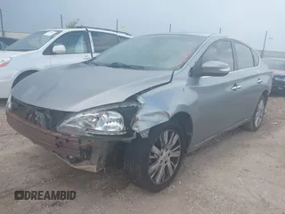 2014 Nissan Sentra SV with VIN 3N1AB7AP0EY274768, listed as a IAAI auction lot 42512925 with 184,584 mi miles and . Bid and sale history available at DreamBid. Image 2.