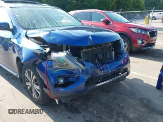2018 Nissan Pathfinder S with VIN 5N1DR2MN7JC603788, listed as a IAAI auction lot 42462364 with 89,487 mi miles and . Bid and sale history available at DreamBid. Image 6.