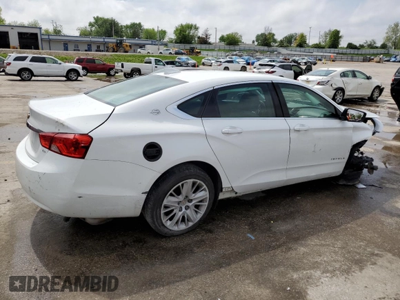2015 Chevrolet Impala LS with VIN 2G11Z5SL8F9153487, listed as a Copart auction lot 54267785 with 178,309 mi miles and Salvage title. Bid and sale history available at DreamBid. Image 3.