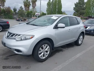 2012 Nissan Murano SL with VIN JN8AZ1MUXCW107804, listed as a IAAI auction lot 42136951 with 1 mi miles. Bid and sale history available at carsss.com. Image 2.
