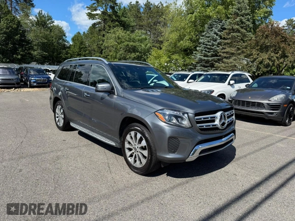 2019 Mercedes-Benz GLS 450 with VIN 4JGDF6EE8KB230900, listed as a Copart auction lot 66045155 with 191,236 mi miles and Clean title. Bid and sale history available at DreamBid. Image 2.