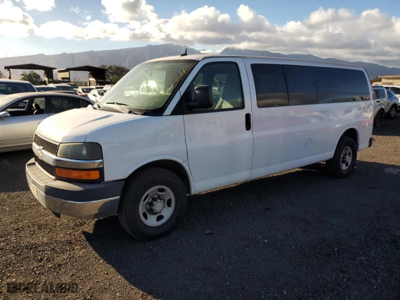 2012 Chevrolet Express Passenger 1LT with VIN 1GAZG1FG9C1101428, listed as a Copart auction lot 78812364 with 112,418 mi miles and Clean Title. Bid and sale history available at carsss.com. Image 1.
