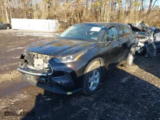 2021 Toyota Highlander L with VIN 5TDCZRBH3MS139620, listed as a IAAI auction lot 41397671 with 189,493 mi miles. Bid and sale history available at carsss.com. Image 17.