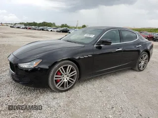 2016 Maserati Ghibli S z VIN ZAM57RSA3G1184409, wystawiony jako Copart lot #59459615 z przebiegiem 81 925 mil mil oraz Czysty tytuł • Clean title. Historia ofert i sprzedaży dostępna na DreamBid. Obrazek 1.