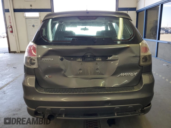 2008 Toyota Matrix STD with VIN 2T1KR32E38C686383, listed as a Copart auction lot 53253935 with 155,430 mi miles and Salvage Title. Bid and sale history available at DreamBid. Image 6.