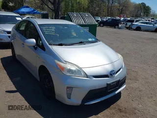 2013 Toyota Prius One with VIN JTDKN3DU4D5665193, listed as a IAAI auction lot 42137373 with 196,469 mi miles. Bid and sale history available at carsss.com. Image 6.