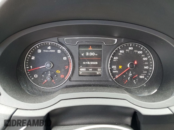 2018 Audi Q3 Premium Plus with VIN WA1JCCFS0JR011688, listed as a Copart auction lot 50661435 with 48,602 mi miles and Clean title. Bid and sale history available at DreamBid. Image 9.