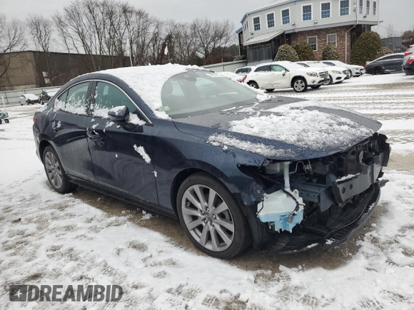 2021 Mazda 3 Select with VIN 3MZBPBBL1MM251715, listed as a Copart auction lot 46135775 with 37,917 mi miles and Salvage Title. Bid and sale history available at carsss.com. Image 4.