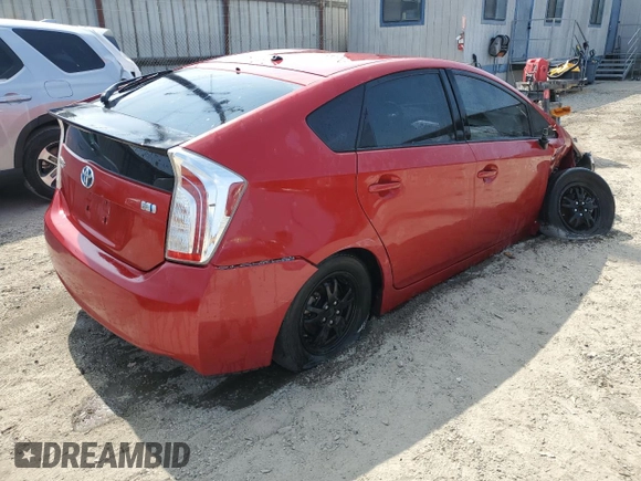 2015 Toyota Prius Four with VIN JTDKN3DU7F0454859, listed as a Copart auction lot 62602925 with 144,543 mi miles and Clean title. Bid and sale history available at DreamBid. Image 3.