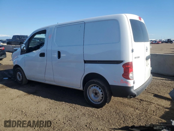 2019 Nissan NV200 S with VIN 3N6CM0KN0KK704170, listed as a Copart auction lot 57838355 with 86,736 mi miles and Salvage title. Bid and sale history available at DreamBid. Image 2.