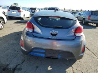 2014 Hyundai Veloster with VIN KMHTC6AD4EU193239, listed as a Copart auction lot 81298294 with 75,740 mi miles and Salvage Title. Bid and sale history available at carsss.com. Image 6.