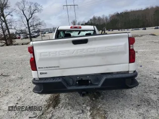 2020 Chevrolet Silverado 1500 Work Truck with VIN 3GCNWAEF5LG146627, listed as a Copart auction lot 45207925 with Not Provided miles and Salvage Title. Bid and sale history available at carsss.com. Image 6.