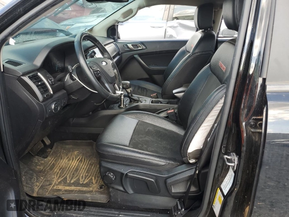 2021 Ford Ranger XL with VIN 1FTER4FH6MLD75881, listed as a Copart auction lot 57230305 with 38,773 mi miles and Salvage title. Bid and sale history available at DreamBid. Image 7.