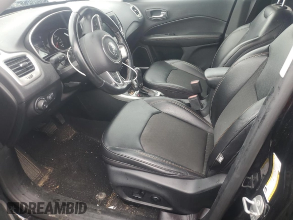 2021 Jeep Compass Latitude с VIN 3C4NJDBB3MT537575, выставлен на аукционе Copart как лот 61335735 с пробегом 56 233 миль миль и Списание • Salvage title. История ставок и продаж доступна на DreamBid. Изображение 7.