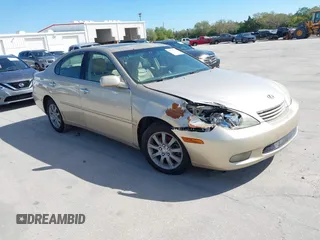 2003 Lexus ES 300 with VIN JTHBF30G730144122, listed as a IAAI auction lot 41738397 with 264,443 mi miles and . Bid and sale history available at carsss.com. Image 1.