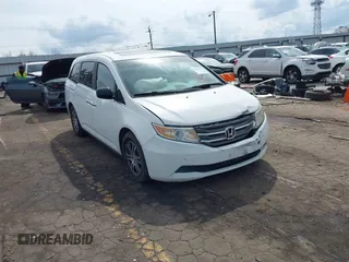2011 Honda Odyssey EX-L with VIN 5FNRL5H67BB070541, listed as a IAAI auction lot 41812554 with 150,898 mi miles and . Bid and sale history available at DreamBid. Image 1.
