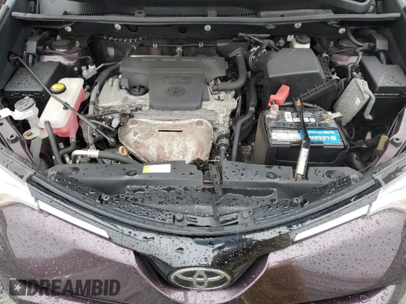 2018 Toyota RAV4 LE with VIN 2T3BFREV6JW737751, listed as a Copart auction lot 49123855 with 92,642 mi miles and Salvage Title. Bid and sale history available at DreamBid. Image 12.