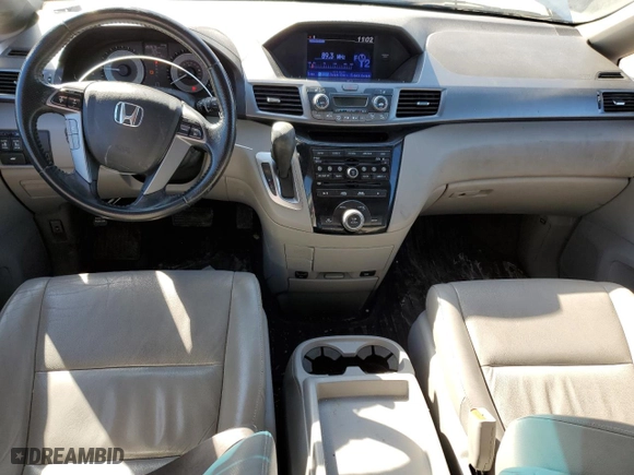 2011 Honda Odyssey EX-L with VIN 5FNRL5H68BB103997, listed as a Copart auction lot 46800745 with 263,676 mi miles and Salvage Title. Bid and sale history available at carsss.com. Image 8.