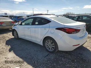 2016 Hyundai Elantra SE with VIN 5NPDH4AE9GH769900, listed as a Copart auction lot 50271295 with 107,629 mi miles and Salvage title. Bid and sale history available at DreamBid. Image 2.