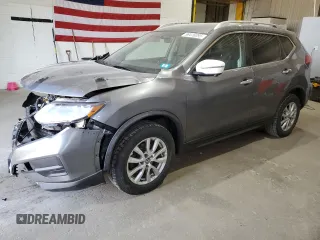 2017 Nissan Rogue SV with VIN KNMAT2MV1HP615592, listed as a Copart auction lot 56416095 with 102,068 mi miles and Salvage title. Bid and sale history available at DreamBid. Image 1.