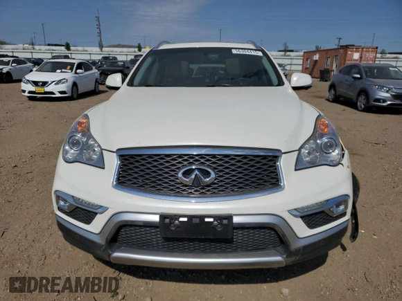 2017 Infiniti QX50 z VIN JN1BJ0RR5HM402806, wystawiony jako Copart lot #56304415 z przebiegiem 48 921 mil mil oraz Szkoda całkowita • Salvage title. Historia ofert i sprzedaży dostępna na DreamBid. Obrazek 5.