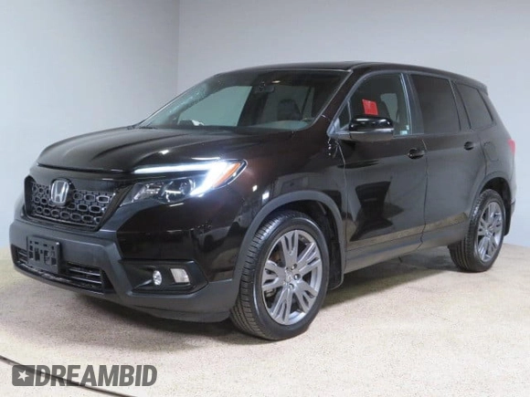 2019 Honda Passport EX-L with VIN 5FNYF7H54KB000839, listed as a Copart auction lot 48367555 with 86,804 mi miles and Salvage Title. Bid and sale history available at carsss.com. Image 2.